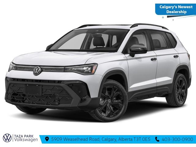 2026 Volkswagen Taos Comfortline Black Edition (Stk: TT-378) in Calgary - Image 1 of 12