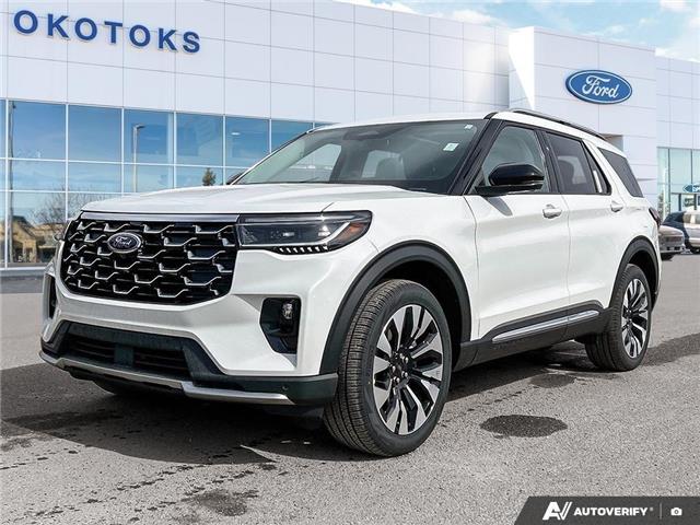 2026 Ford Explorer Platinum (Stk: TK-163) in Okotoks - Image 1 of 24