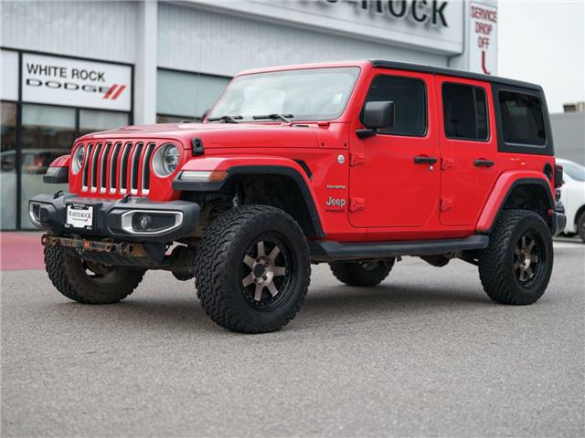 2018 Jeep Wrangler Unlimited Sahara (Stk: T216024A) in Surrey - Image 1 of 18
