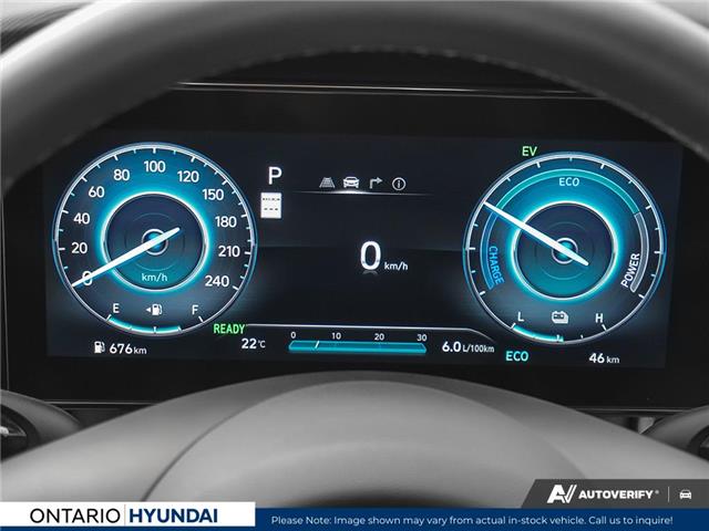 2026 Hyundai Elantra HEV Luxury w/Two-Tone Interior (Stk: 7-1782) in Whitby - Image 11 of 22