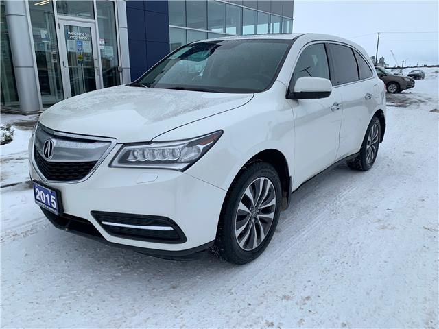 2015 Acura MDX Navigation Package (Stk: 32836BZ) in Thunder Bay - Image 1 of 13