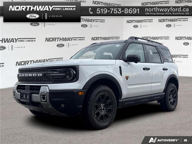 2026 Ford Bronco Sport Badlands White with 10km at $48,975