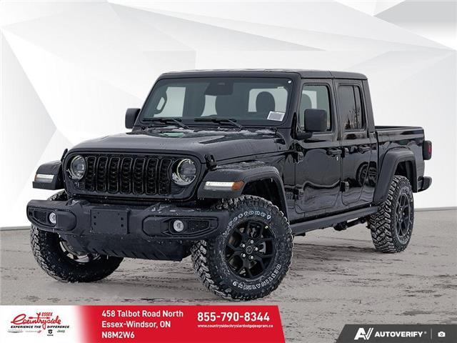 2026 Jeep Gladiator Sport S Black with 1km at $60,972