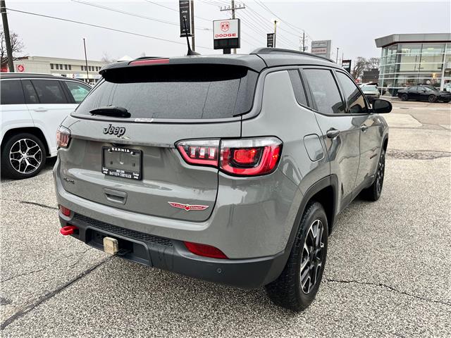2021 Jeep Compass Trailhawk (Stk: 25-447A) in Sarnia - Image 4 of 26