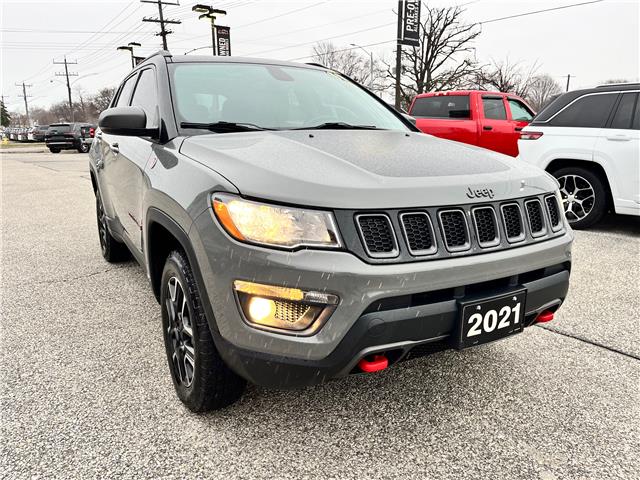 2021 Jeep Compass Trailhawk (Stk: 25-447A) in Sarnia - Image 6 of 26
