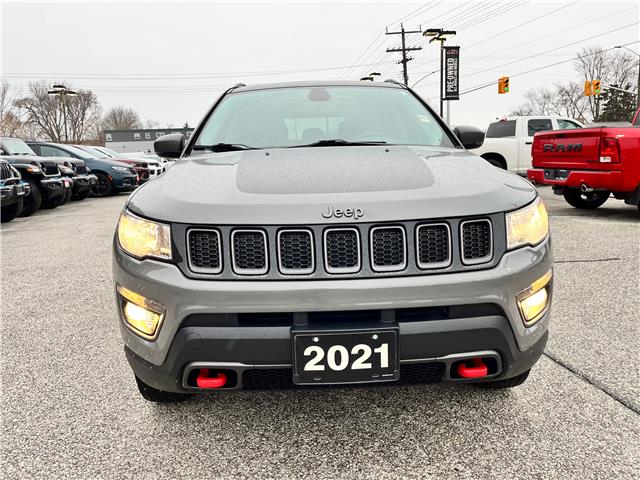 2021 Jeep Compass Trailhawk (Stk: 25-447A) in Sarnia - Image 7 of 26