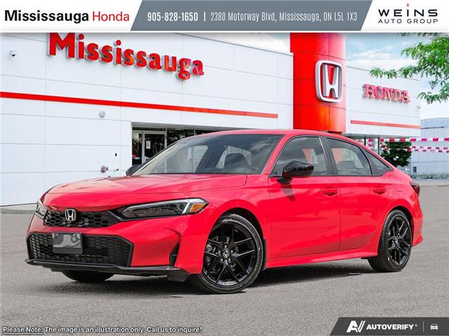 2026 Honda Civic Sport (Stk: 2214735) in Mississauga - Image 1 of 26