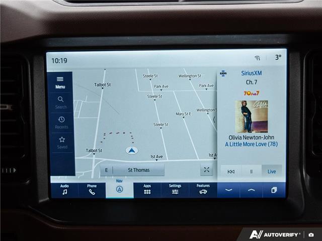 2024 Ford Bronco Outer Banks (Stk: 6336A) in St. Thomas - Image 21 of 27