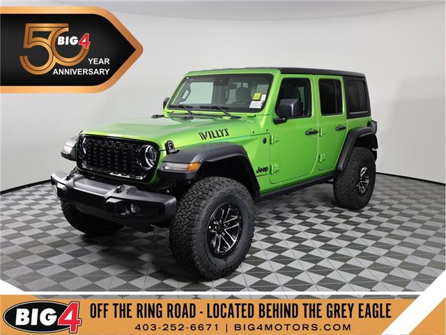 2025 Jeep Wrangler  (Stk: 25J197) in Calgary - Image 1 of 18