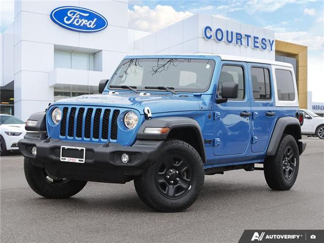 2024 Jeep Wrangler Sport (Stk: 55130A) in London - Image 1 of 26