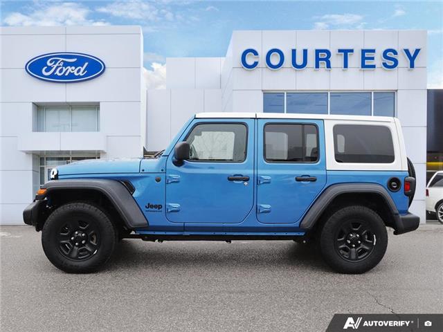 2024 Jeep Wrangler Sport (Stk: 55130A) in London - Image 3 of 26