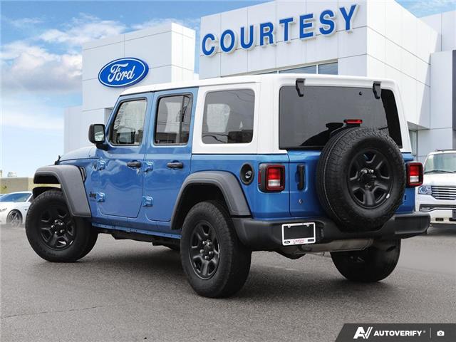 2024 Jeep Wrangler Sport (Stk: 55130A) in London - Image 4 of 26