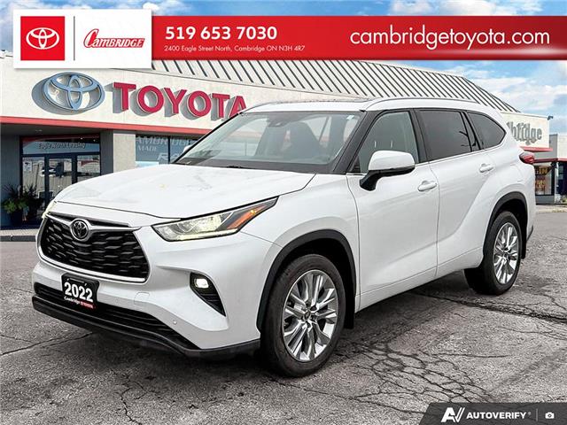 2022 Toyota Highlander Limited (Stk: 2509151) in Cambridge - Image 1 of 25