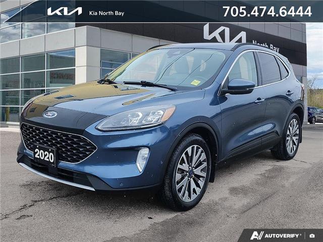 2020 Ford Escape Titanium Hybrid (Stk: 26-712P) in North Bay - Image 1 of 26