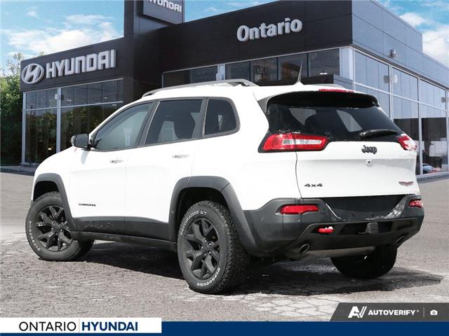 2016 Jeep Cherokee Trailhawk (Stk: 7-1125A) in Whitby - Image 4 of 27