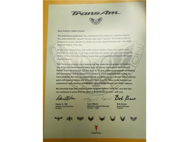 2002 Pontiac Firebird Trans Am (Stk: 122872) in Watford - Image 34 of 39