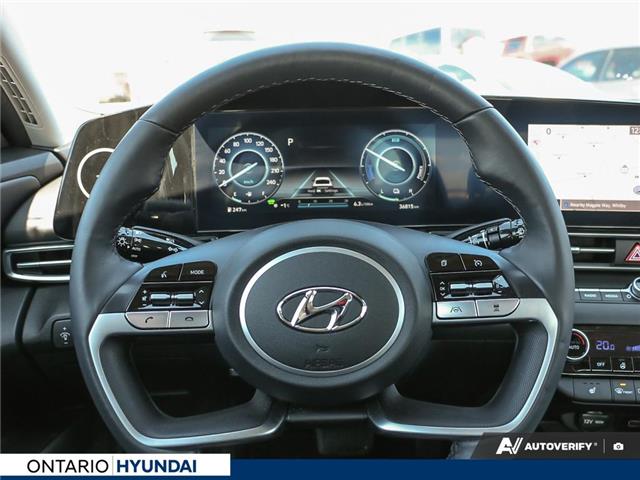 2023 Hyundai Elantra HEV Luxury (Stk: 7-1711A) in Whitby - Image 12 of 27