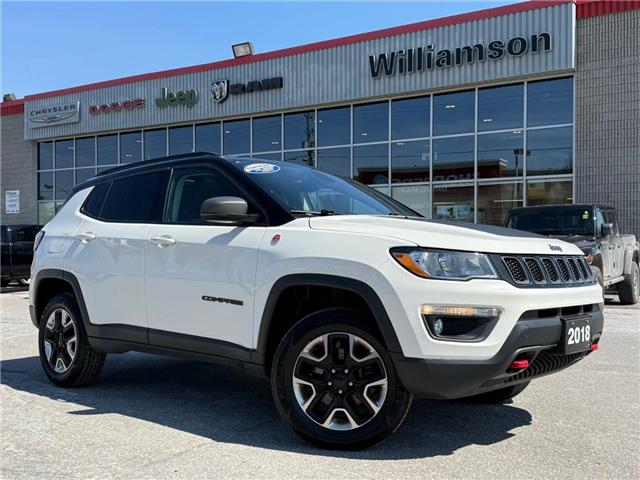 2018 Jeep Compass Trailhawk (Stk: W9408) in Uxbridge - Image 1 of 21