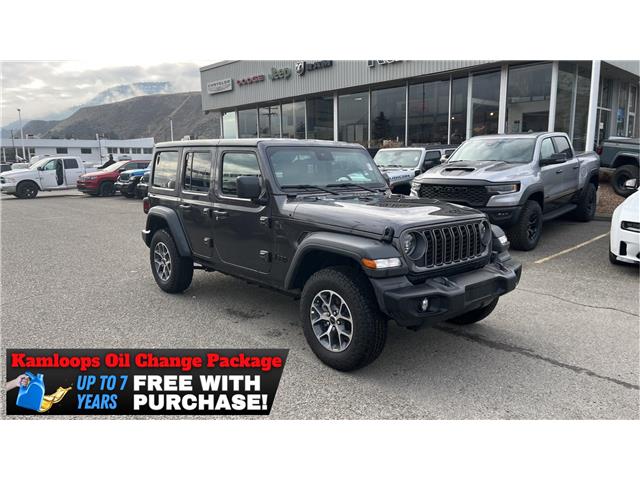 2025 Jeep Wrangler Sport (Stk: TS041) in Kamloops - Image 1 of 27