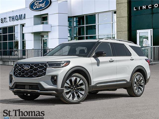 2026 Ford Explorer Platinum (Stk: S6429) in St. Thomas - Image 1 of 10