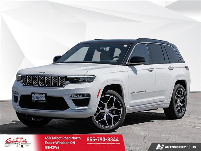 2025 Jeep Grand Cherokee Summit (Stk: 25229) in Essex-Windsor - Image 1 of 28