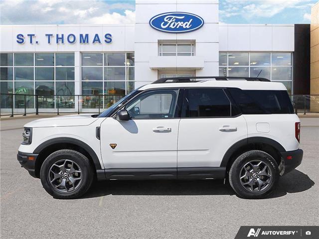 2023 Ford Bronco Sport Badlands (Stk: 51353A) in St. Thomas - Image 3 of 27