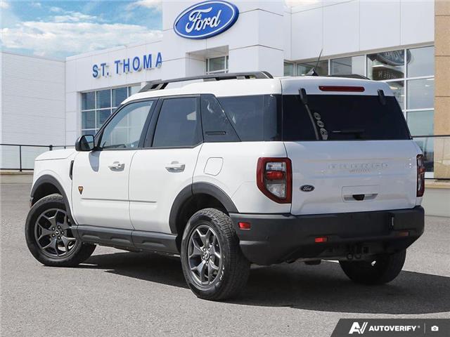 2023 Ford Bronco Sport Badlands (Stk: 51353A) in St. Thomas - Image 4 of 27