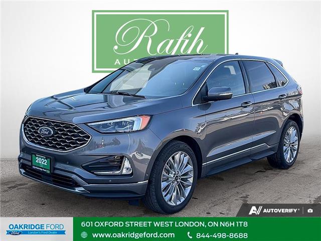 2022 Ford Edge Titanium (Stk: L9153) in London - Image 1 of 13