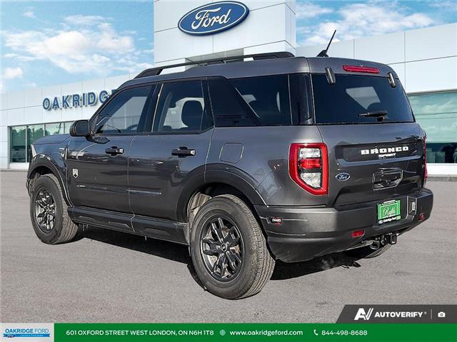 2024 Ford Bronco Sport Big Bend (Stk: D55218A) in London - Image 4 of 13