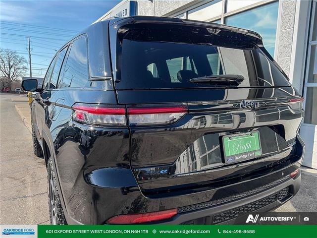 2022 Jeep Grand Cherokee 4xe Trailhawk (Stk: U16593) in London - Image 13 of 29