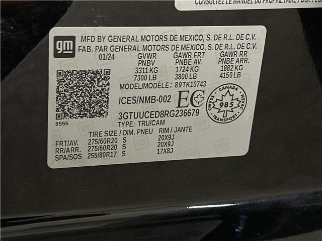 2024 GMC Sierra 1500 Elevation (Stk: 43823J) in Belleville - Image 27 of 34