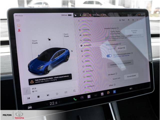 2018 Tesla Model 3 Long Range (Stk: 026028) in Milton - Image 19 of 30