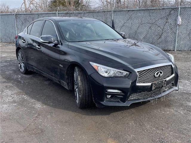 2017 Infiniti Q50 Black with 110,618km at $19,999