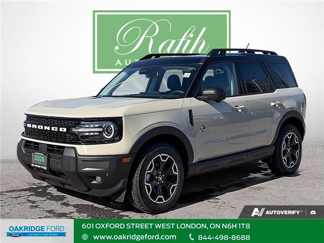 2025 Ford Bronco Sport Outer Banks (Stk: CAP16603) in London - Image 1 of 13