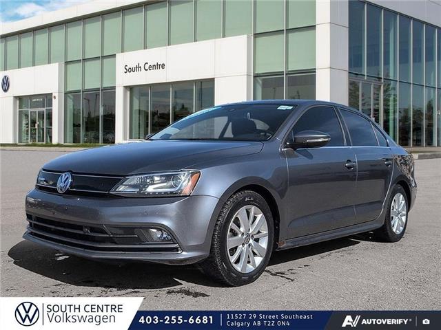 2015 Volkswagen Jetta Turbocharged Hybrid Base (Stk: SU7716A) in Calgary - Image 1 of 24