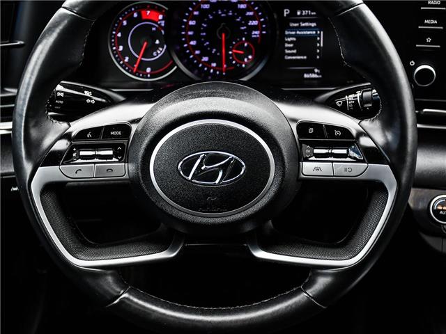 2022 Hyundai Elantra Preferred w/Sun & Tech Pkg (Stk: LCTB00547A) in Tilbury - Image 17 of 26