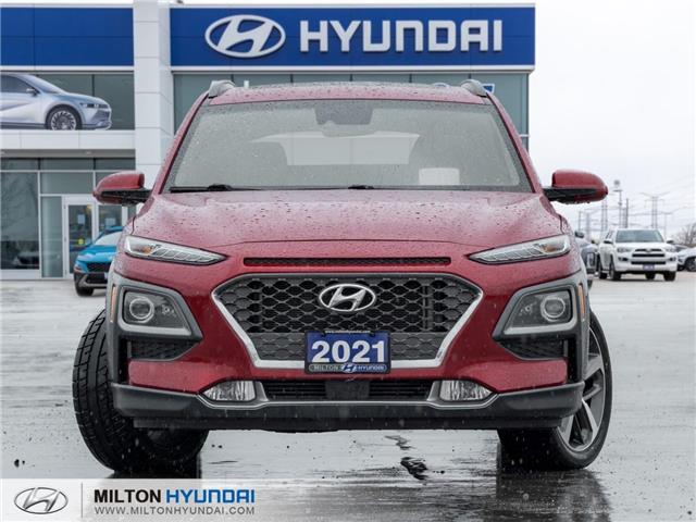2021 Hyundai Kona 1.6T Ultimate w/Red Colour Pack (Stk: 704634) in Milton - Image 2 of 26