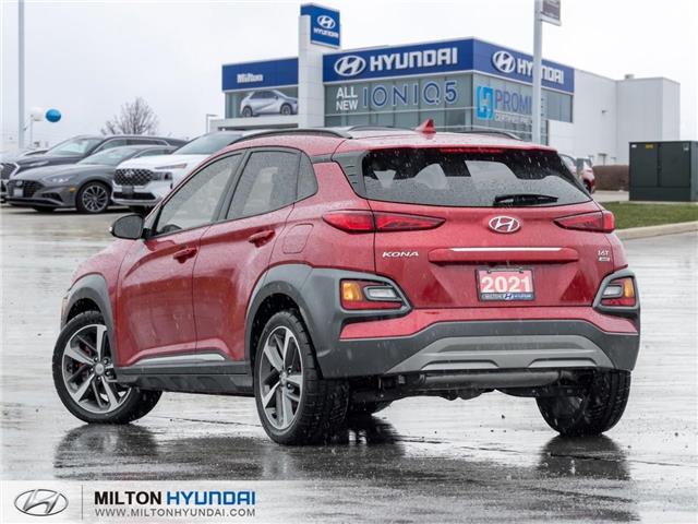 2021 Hyundai Kona 1.6T Ultimate w/Red Colour Pack (Stk: 704634) in Milton - Image 5 of 26