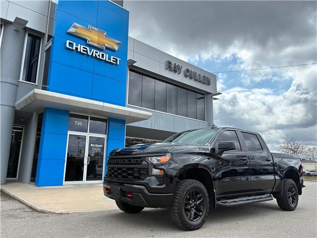 2024 Chevrolet Silverado 1500 Custom Trail Boss Black with 35,858km at $51,495
