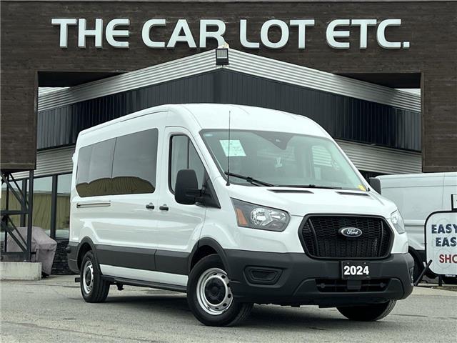 2024 Ford Transit-350 Passenger XL White with 42,595km at $70,494