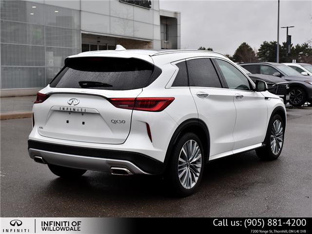 2024 Infiniti QX50 Sensory (Stk: U30002) in Thornhill - Image 7 of 28