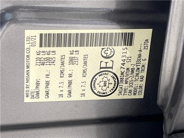 2021 Nissan Rogue SV (Stk: 91400) in Mississauga - Image 21 of 21