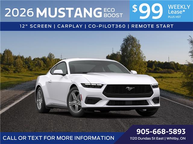 2026 Ford Mustang EcoBoost (Stk: FO-MUSTANGECO) in Whitby - Image 1 of 1
