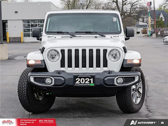 2021 Jeep Wrangler Unlimited Sahara (Stk: 626171) in Essex-Windsor - Image 2 of 30