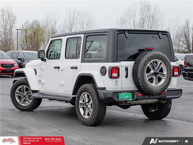 2021 Jeep Wrangler Unlimited Sahara (Stk: 626171) in Essex-Windsor - Image 4 of 30