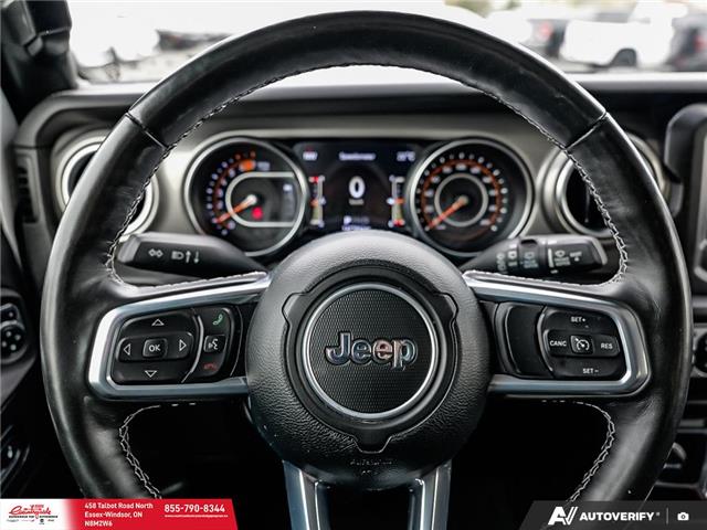 2021 Jeep Wrangler Unlimited Sahara (Stk: 626171) in Essex-Windsor - Image 17 of 30