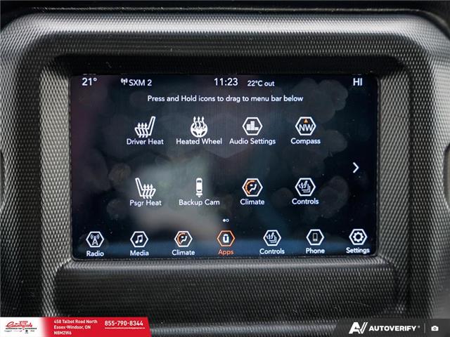 2021 Jeep Wrangler Unlimited Sahara (Stk: 626171) in Essex-Windsor - Image 25 of 30