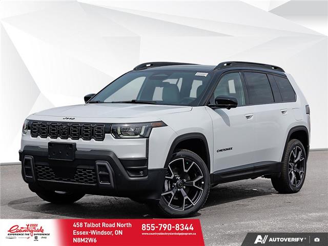 2026 Jeep Cherokee Overland White with 1km at $60,480