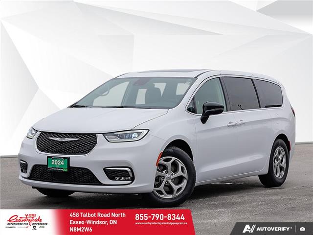 2024 Chrysler Pacifica Limited White with 35,924km at $45,499