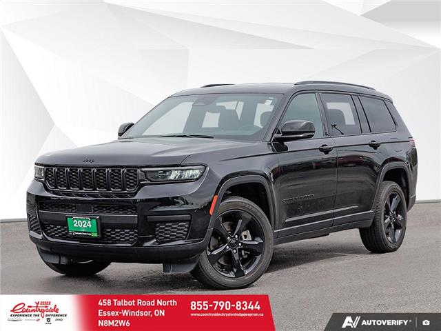 2024 Jeep Grand Cherokee L Laredo Black with 30,828km at $43,599